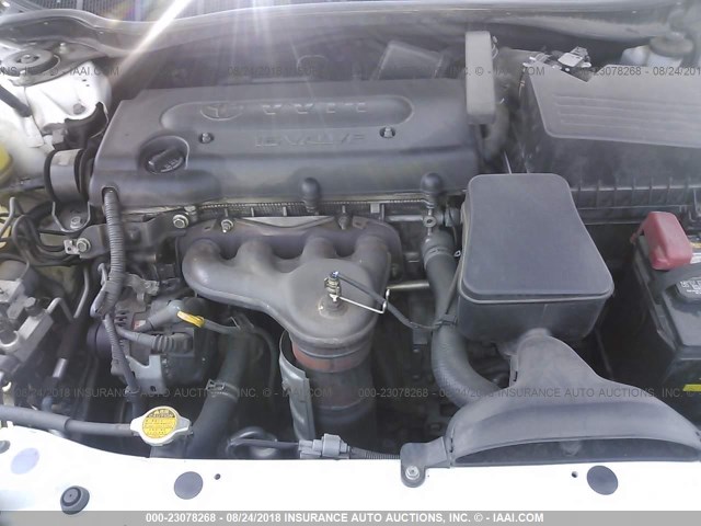 4T4BE46K69R090837 - 2009 TOYOTA CAMRY SE/LE/XLE WHITE photo 10