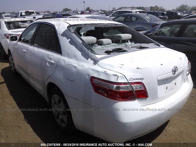4T4BE46K69R090837 - 2009 TOYOTA CAMRY SE/LE/XLE WHITE photo 3