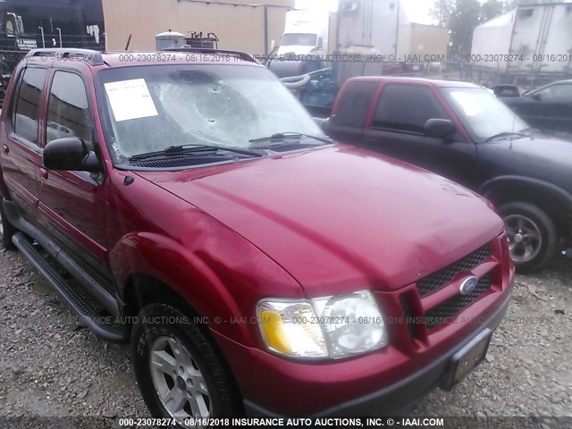 1FMZU67K75UA88739 - 2005 FORD EXPLORER SPORT TR  MAROON photo 6