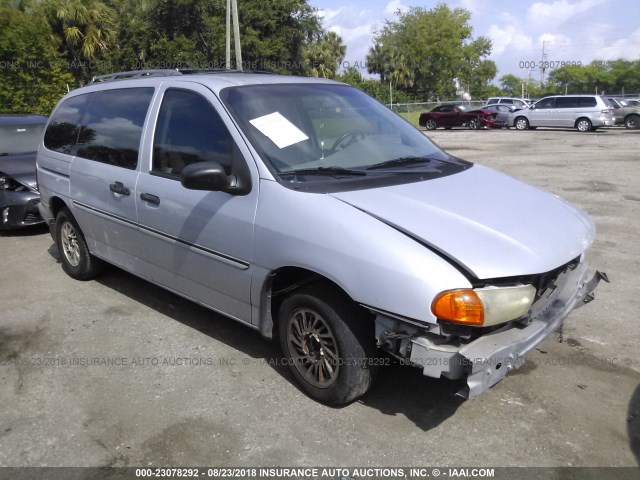 2FMDA5147WBB54799 - 1998 FORD WINDSTAR WAGON SILVER photo 1