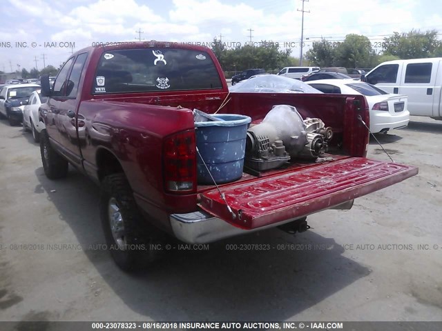 3D7LX38C26G148086 - 2006 DODGE RAM 3500 ST/SLT RED photo 3