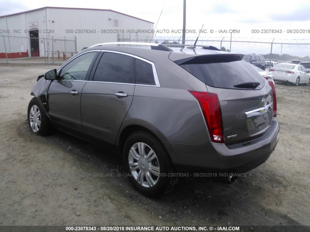 3GYFNAE31CS555468 - 2012 CADILLAC SRX LUXURY COLLECTION TAN photo 3