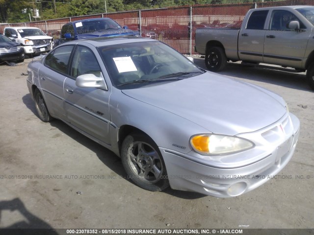 1G2NV52E82M554139 - 2002 PONTIAC GRAND AM GT1 SILVER photo 1