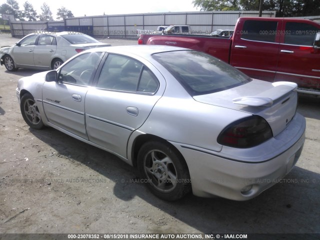 1G2NV52E82M554139 - 2002 PONTIAC GRAND AM GT1 SILVER photo 3