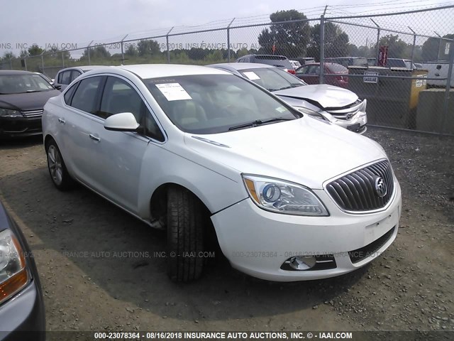 1G4PR5SK7C4175662 - 2012 BUICK VERANO CONVENIENCE WHITE photo 1