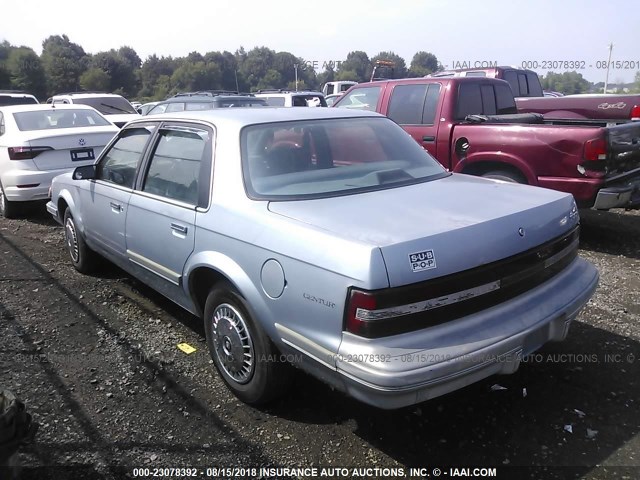 1G4AG55M0S6401228 - 1995 BUICK CENTURY SPECIAL BLUE photo 3