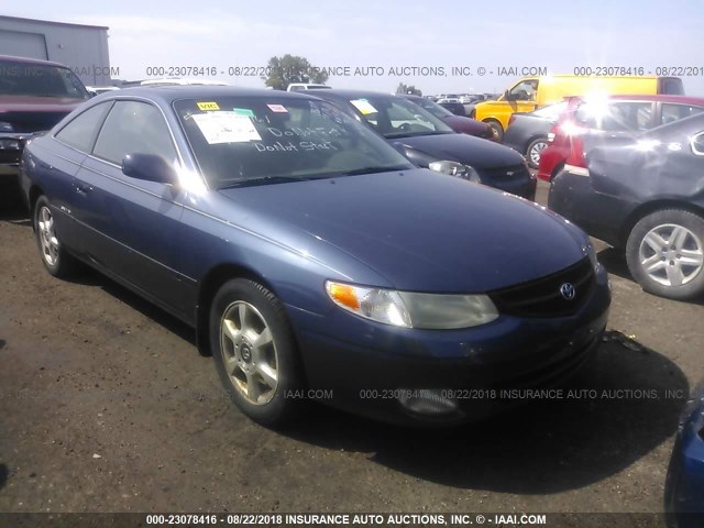 2T1CF22P5YC286849 - 2000 TOYOTA CAMRY SOLARA SE/SLE BLUE photo 1