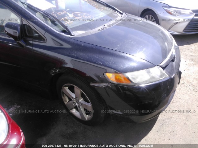 1HGFA16938L088265 - 2008 HONDA CIVIC EXL 黑色 照片 6