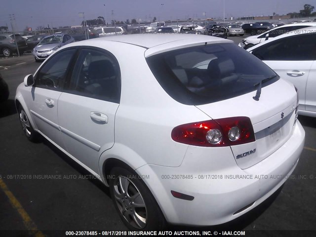 KL5JD66Z06K377464 - 2006 SUZUKI RENO WHITE photo 3