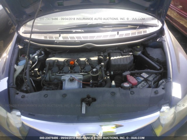 2HGFA1F68BH549552 - 2011 HONDA CIVIC LX-S Dəniz mavisi foto 10