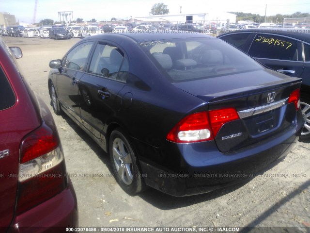 2HGFA1F68BH549552 - 2011 HONDA CIVIC LX-S Dəniz mavisi foto 3