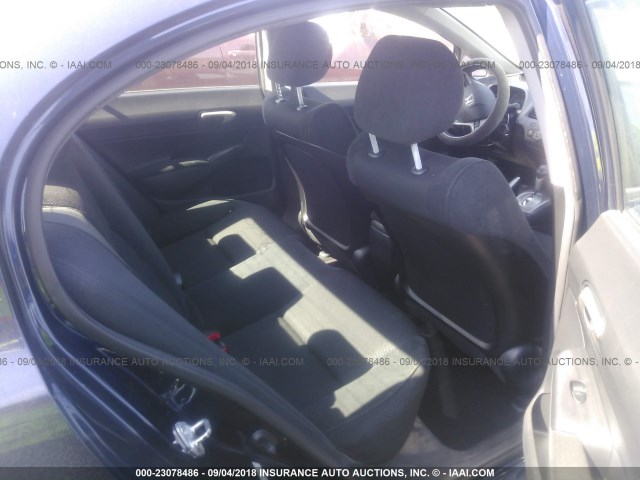 2HGFA1F68BH549552 - 2011 HONDA CIVIC LX-S Dəniz mavisi foto 8