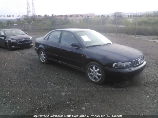 WAUCB28D2WA133613 - 1998 AUDI A4 1.8T QUATTRO BLACK photo 1