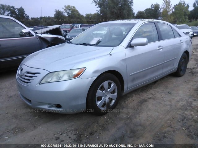 4T1BE46K37U541861 - 2007 TOYOTA CAMRY NEW GENERAT CE/LE/XLE/SE SILVER photo 2
