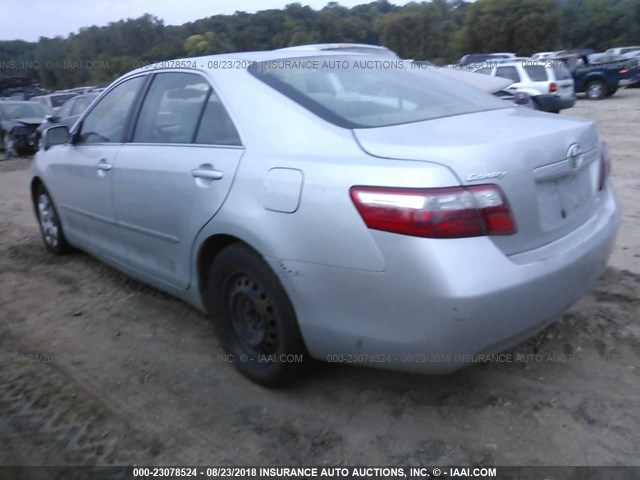 4T1BE46K37U541861 - 2007 TOYOTA CAMRY NEW GENERAT CE/LE/XLE/SE SILVER photo 3