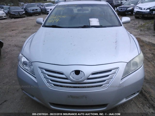 4T1BE46K37U541861 - 2007 TOYOTA CAMRY NEW GENERAT CE/LE/XLE/SE SILVER photo 6