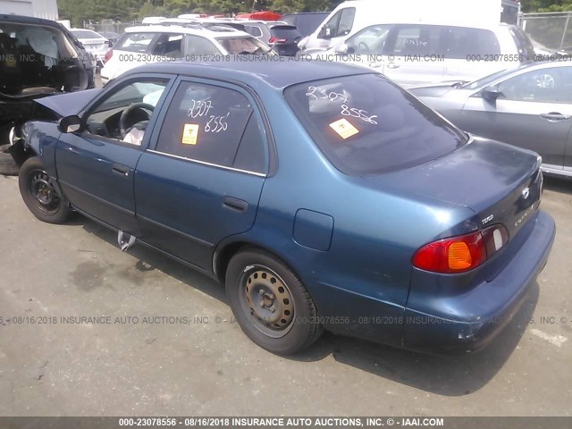 1NXBR12EXXZ276519 - 1999 TOYOTA COROLLA VE/CE/LE BLUE photo 3
