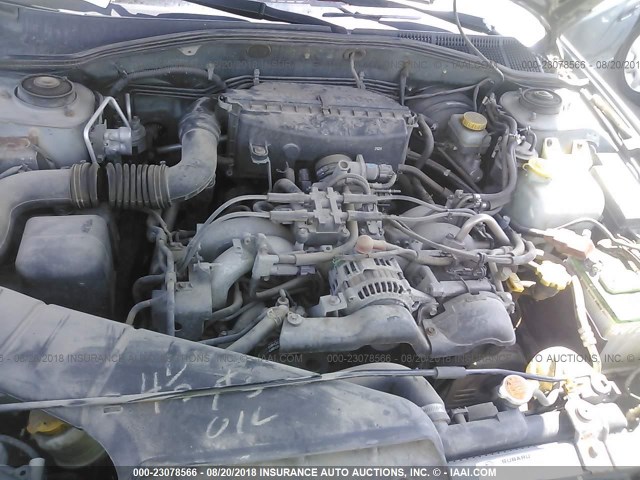 4S3BH6758Y7647402 - 2000 SUBARU LEGACY OUTBACK AWP 绿色 照片 10