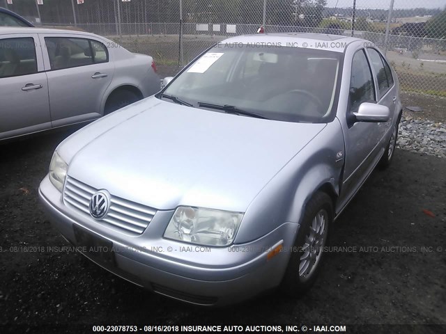 3VWPE69M93M172308 - 2003 VOLKSWAGEN JETTA WOLFSBURG 银色 照片 2