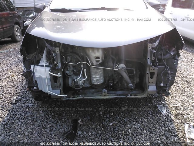 2T3BFREV1DW069572 - 2013 TOYOTA RAV4 LE GRAY photo 6