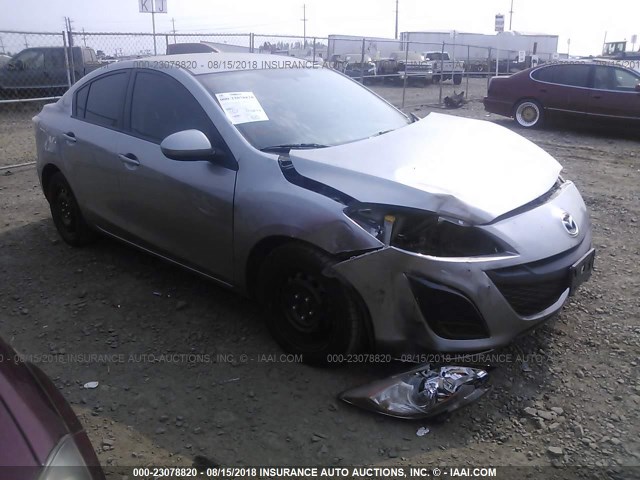 JM1BL1UF3B1485753 - 2011 MAZDA 3 I SILVER photo 1