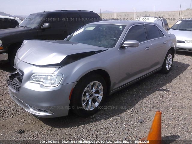 2C3CCAAG3FH931896 - 2015 CHRYSLER 300 LIMITED GRAY photo 2