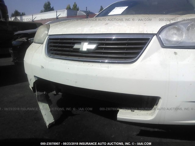 1G1ZS61826F292452 - 2006 CHEVROLET MALIBU MAXX LS 白色 照片 6