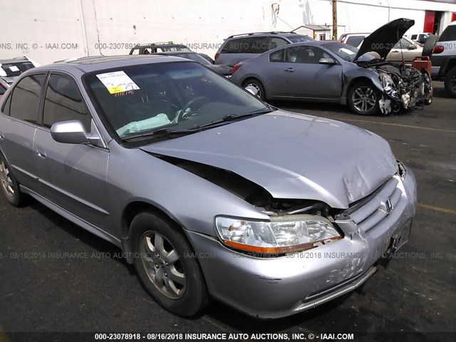 JHMCG56662C035496 - 2002 HONDA ACCORD EX SILVER photo 1