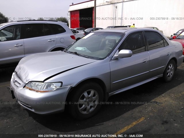 JHMCG56662C035496 - 2002 HONDA ACCORD EX SILVER photo 2