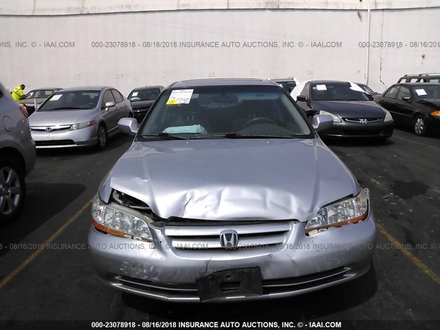 JHMCG56662C035496 - 2002 HONDA ACCORD EX SILVER photo 6