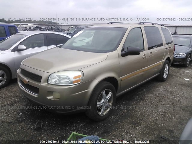 1GNDV23L95D282389 - 2005 CHEVROLET UPLANDER LS GOLD photo 2