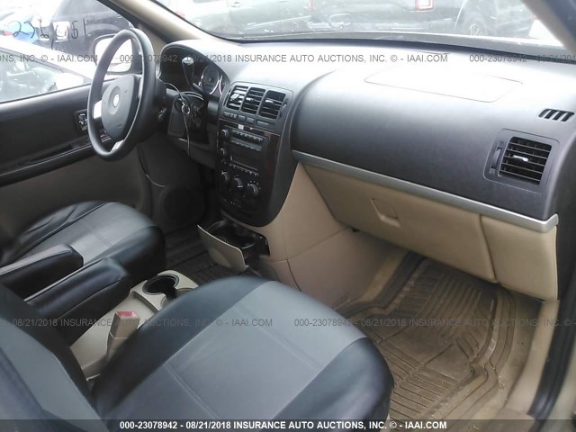 1GNDV23L95D282389 - 2005 CHEVROLET UPLANDER LS GOLD photo 5