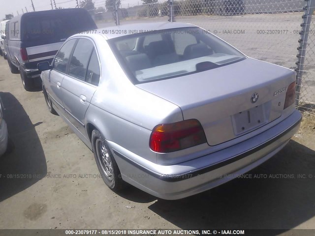 WBADD6323WBW47234 - 1998 BMW 528 I AUTOMATIC SILVER photo 3