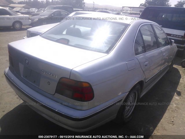 WBADD6323WBW47234 - 1998 BMW 528 I AUTOMATIC SILVER photo 4