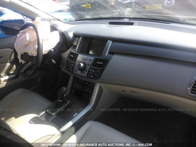 5J8TB1H51BA002755 - 2011 ACURA RDX TECHNOLOGY GRAY photo 5