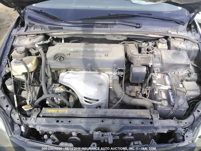 JTKDE177260085002 - 2006 TOYOTA SCION TC ნაცრისფერი ფოტო 10