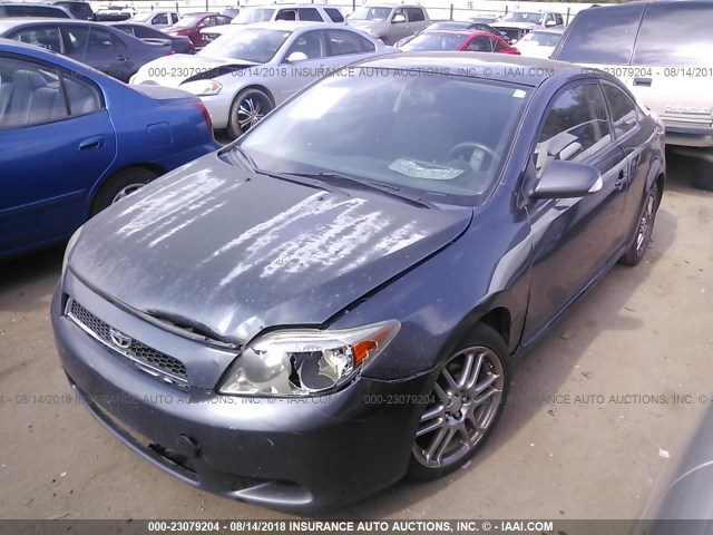 JTKDE177260085002 - 2006 TOYOTA SCION TC ნაცრისფერი ფოტო 2