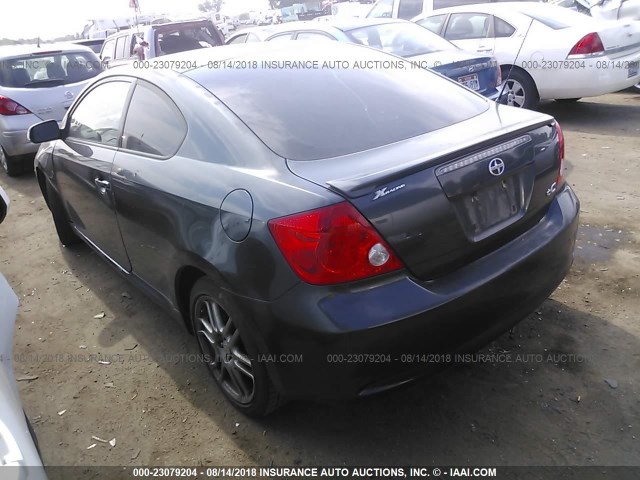 JTKDE177260085002 - 2006 TOYOTA SCION TC ნაცრისფერი ფოტო 3