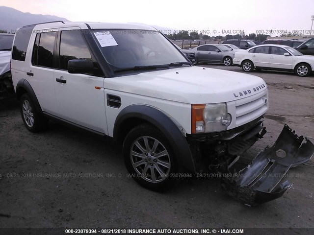 SALAE25498A459040 - 2008 LAND ROVER LR3 SE WHITE photo 1