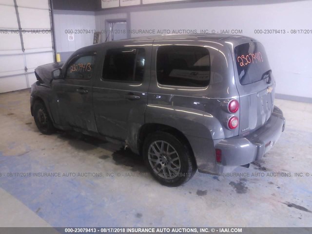 3GNCA13B29S608919 - 2009 CHEVROLET HHR LS Gris foto 3