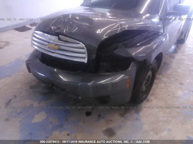 3GNCA13B29S608919 - 2009 CHEVROLET HHR LS Gris foto 6