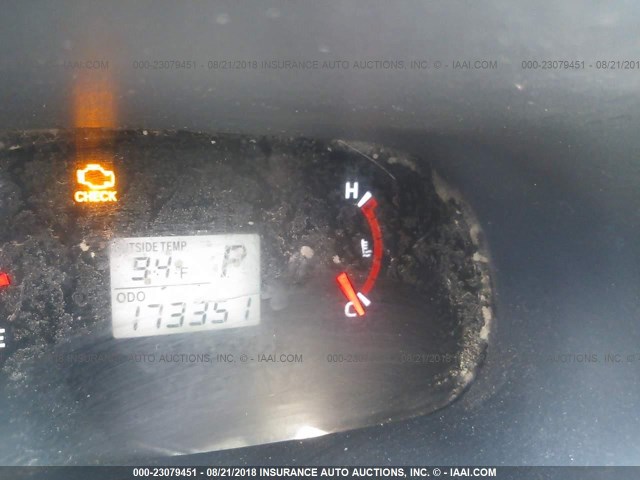 2T1KE40E79C008645 - 2009 TOYOTA MATRIX S 黑色 照片 7