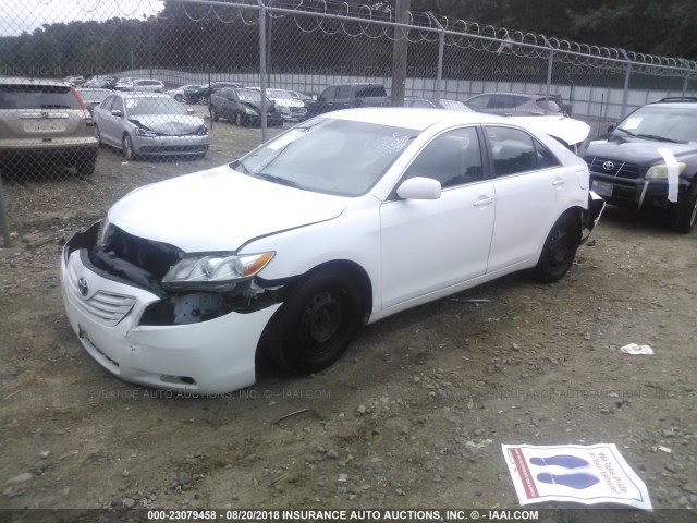 4T1BE46KX9U859303 - 2009 TOYOTA CAMRY SE/LE/XLE WHITE photo 2