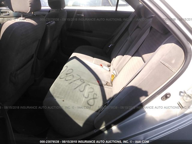 4T1BE32K25U432076 - 2005 TOYOTA CAMRY LE/XLE/SE 银色 照片 8