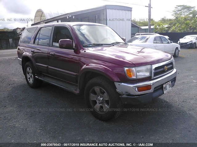 JT3HN87R0V0072531 - 1997 TOYOTA 4RUNNER LIMITED RED photo 1