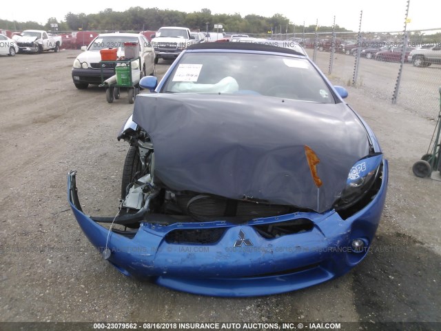 4A3AL25F08E004520 - 2008 MITSUBISHI ECLIPSE SPYDER GS 蓝色 照片 6