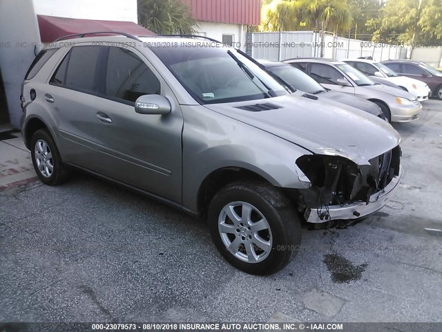 4JGBB86E26A070604 - 2006 MERCEDES-BENZ ML 350 BEIGE photo 1