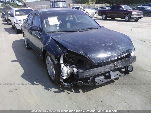 2G1WD58C981254132 - 2008 CHEVROLET IMPALA SUPER SPORT BLACK photo 6