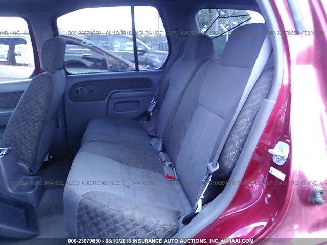 5N1ED28Y71C526752 - 2001 NISSAN XTERRA XE/SE RED photo 8