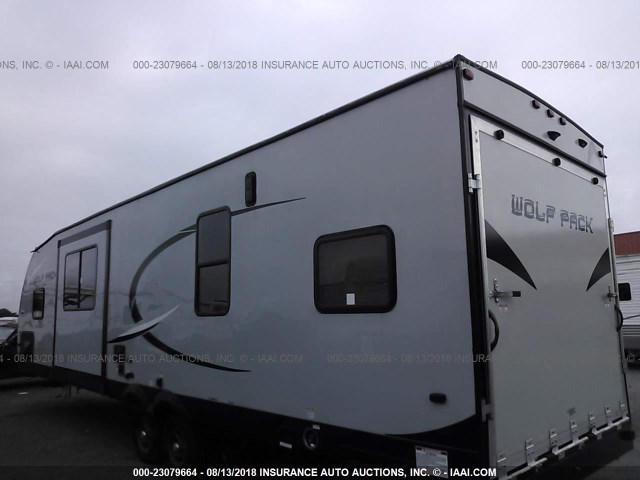 4X4TCTA25HY208792 - 2017 FOREST RIVER CHEROKEE TOY HAULER  Unknown photo 3